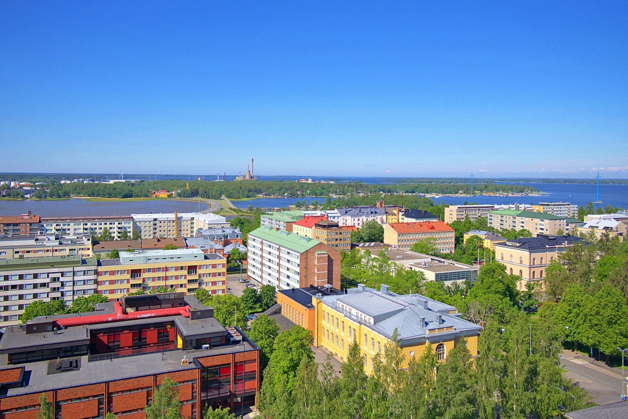 Ferry Umeå - Vaasa Aurora Botnia no Golfo de Bótnia