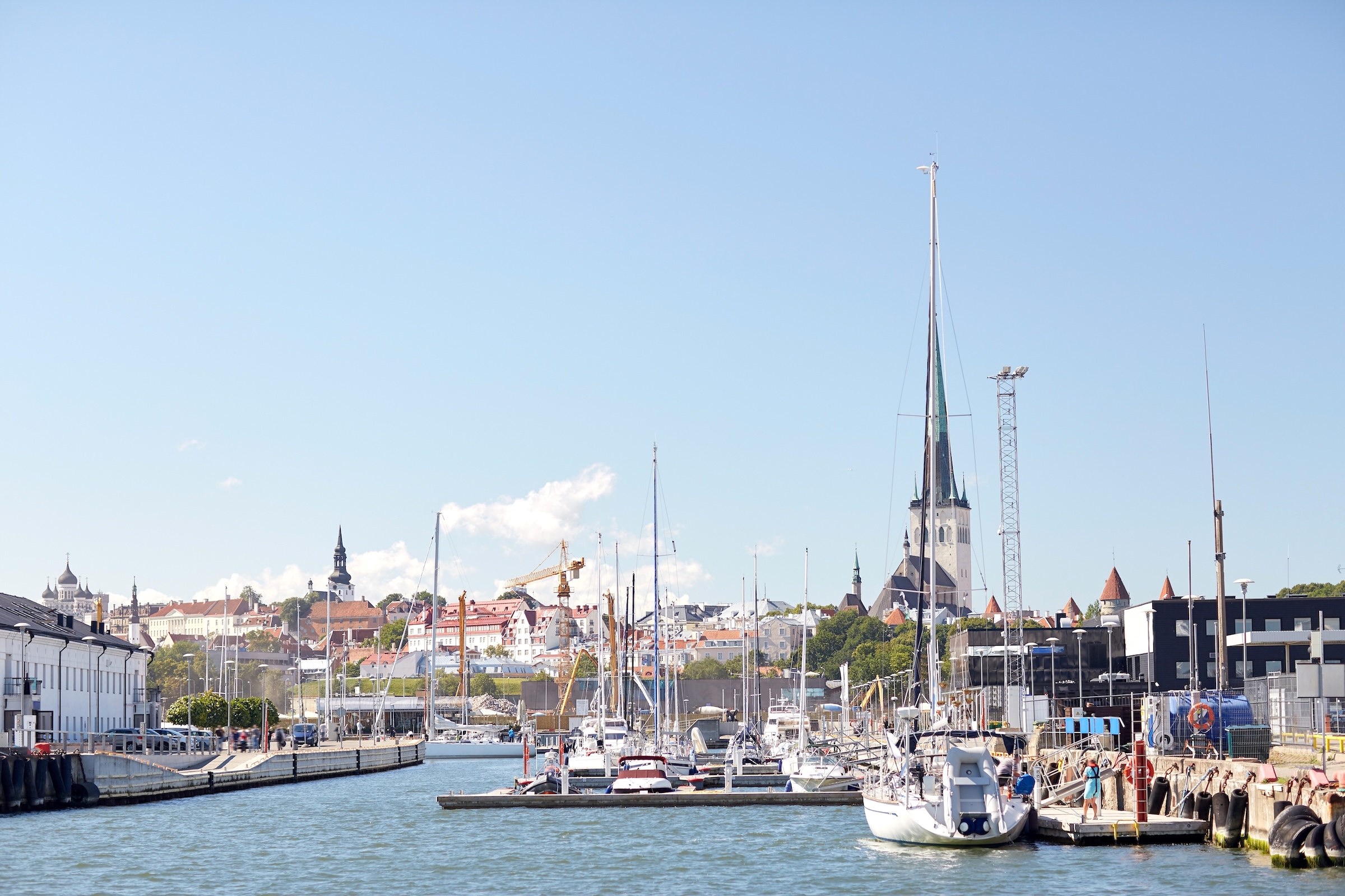 Veerboot Tallinn - Helsinki op de Finse Golf