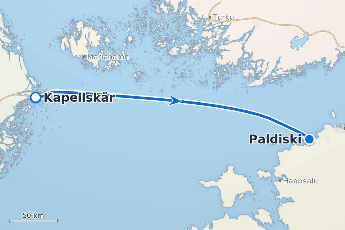 Kapellskär - Paldiski