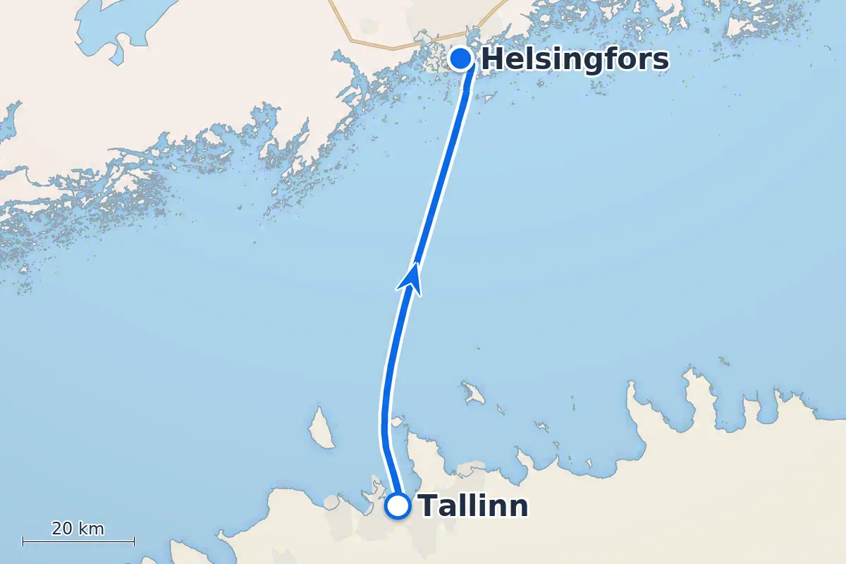 Tallinn - Helsingfors