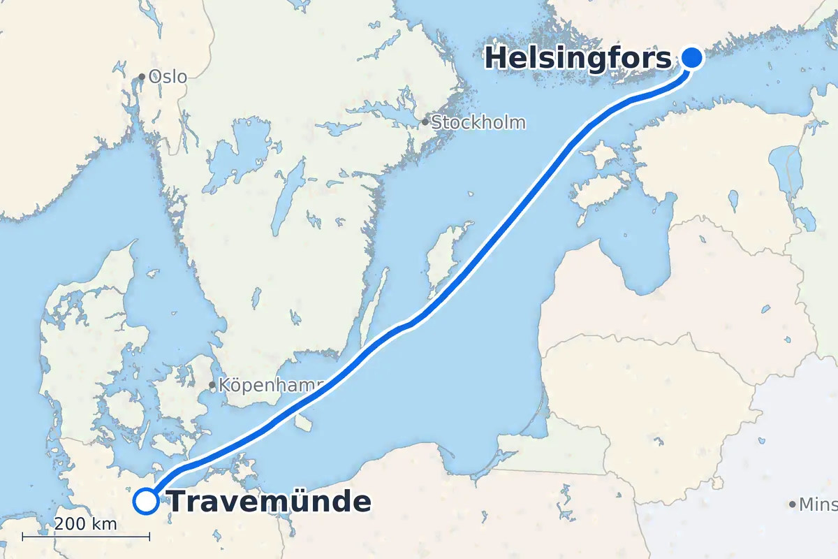 Travemünde - Helsingfors